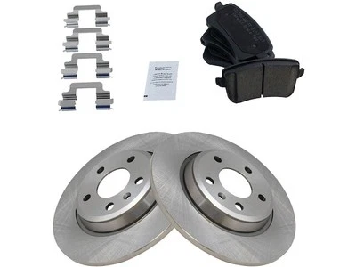 适用于 2008 - 2017 年奥迪 A5 Quattro 刹车片和转子套件后 24384ZTVS 2011 2010 — 第 1/2 张图片