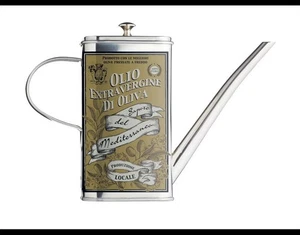 KitchenCraft Mondo dei Sapori Dispenser Olio in Acciaio Inox con Beccuccio 500 ml - Foto 1 di 3