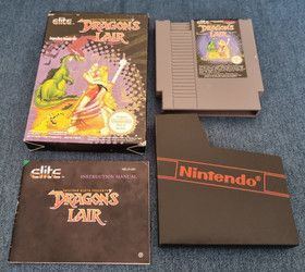 Nintendo NES Game Dragon's Lair Boxed with Manual