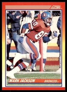 1990 Score Mark Jackson Denver Broncos #240 - Picture 1 of 2