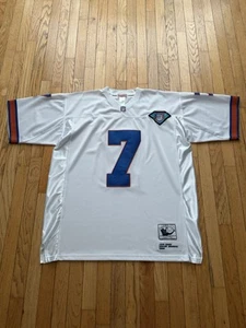 John Elway #7 Denver Broncos 1994 Mitchell & Ness Throwback Jersey Men 50 75th - Picture 1 of 8