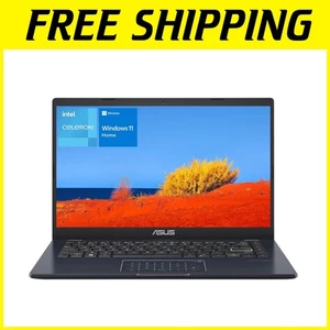 14" Laptop Intel Celeron N4500 4GB RAM 64GB eMMC Windows 11 - Picture 1 of 8