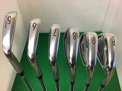 Titleist T100 Iron Set 5-9,Pw 6pc Flex Stiff AMT TOUR WHITE Steel - Image 1 of 4