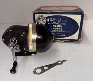 Carrete de pesca Shakespeare Spin-Wondereel hecho en EE. UU. modelo FB 1756 con caja - Imagen 1 de 13