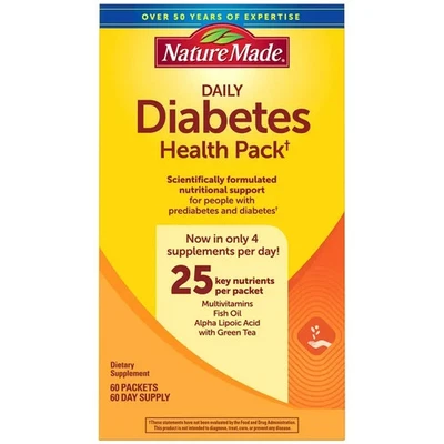 Nature Made Daily DIABETIC Health Pack 60 Packets - Image 1 of 4