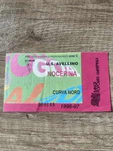 Avellino-nocerina 1996/97 biglietto/ticket (Juventus,Lazio,Inter,napoli,Milan) - Foto 1 di 1