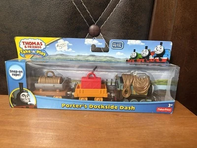 Thomas and Friends Take N Play Porter’s Dockside Dash Pack - Image 1 of 4
