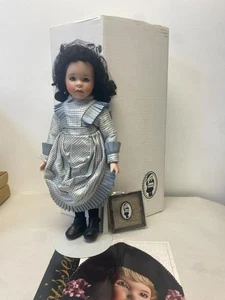 MUÑECA WENDY LAWTON PORCELANA Y MADERA 13" ELIZABETH HILL 28/100 - Imagen 1 de 6