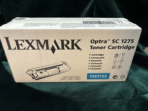 Lexmark Opted Sc 1275 Tonerkassette CYAN (BLAU) - Bild 1 von 3