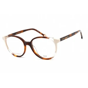 Carolina Herrera Women's Eyeglasses Havana Ivory 52mm - Picture 1 of 4