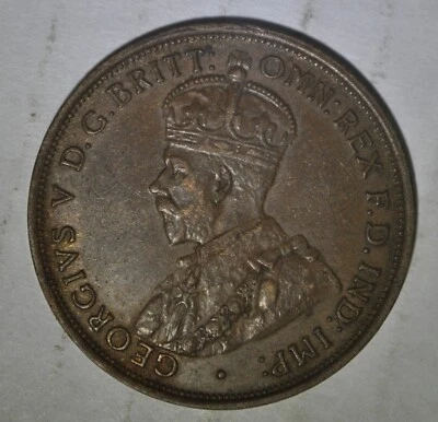 Australia one penny 1913 {{{{7268 - Image 1 of 4