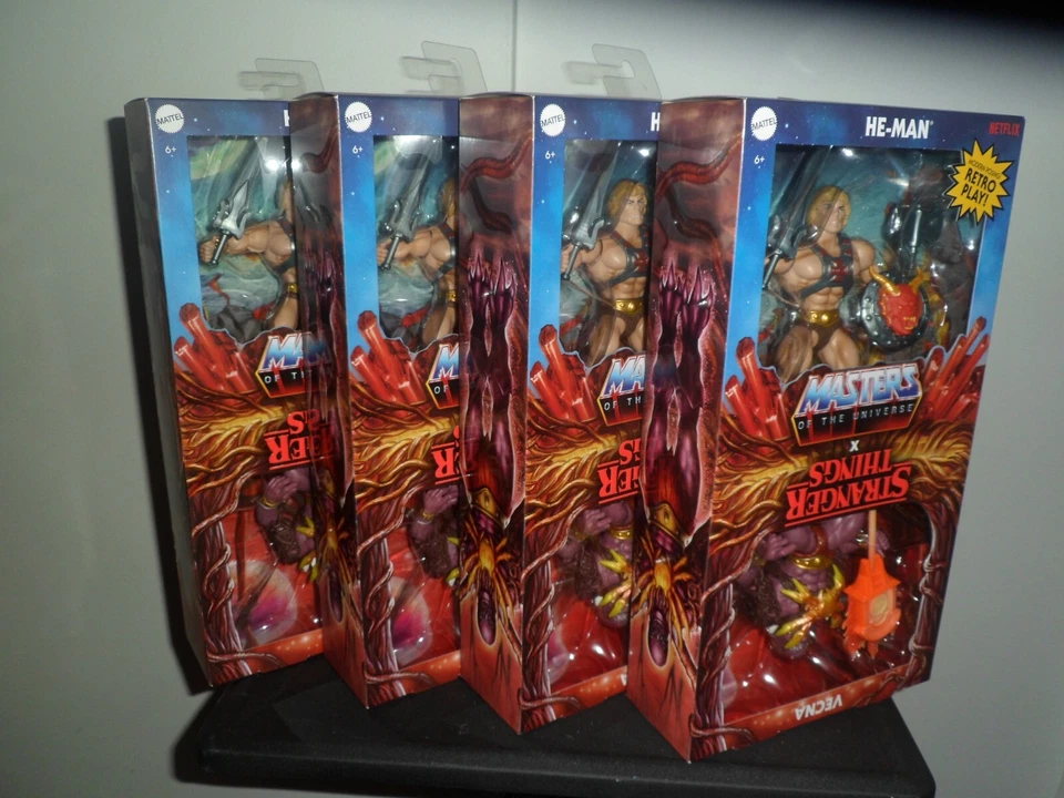 Mattel Masters of the Universe X Stranger Things He-Man And Vecna 2-Figure Pack
