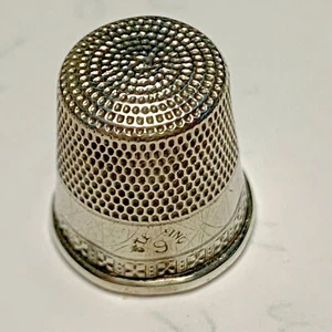 Dedal Sterling De colección (Simons Bros Co.). ID. Número 338 - Imagen 1 de 3