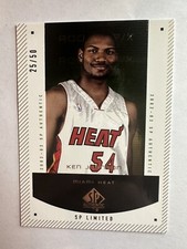 Ken Johnson - 2002/03 Upper Deck SP Authentic Limited Rookie F/X /50 SSP RC