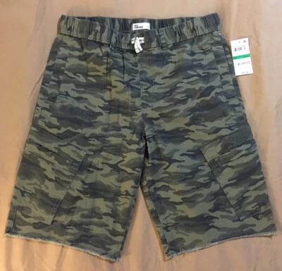 Pantalones Cortos Carga Camuflados Verdes Epic Threads Niños Nuevos con Etiquetas, Talla Grande Foto 1 de 4