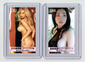 Reon Kadena rare MH Shade Grown #'d x/3 Tobacco card no. 643 - Picture 1 of 1