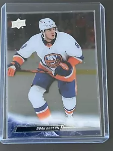 Noah Dobson 2023 Upper Deck Clear Cut #366 NY Islanders - Picture 1 of 2