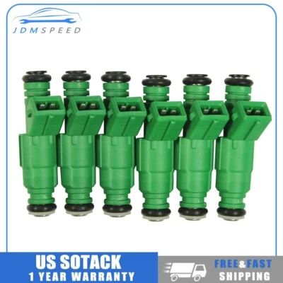 Upgrade Fuel Injectors Set Of 6 For Cadillac 2003-2004 CTS 3.2L V6 0280156045  Foto 1 de 4