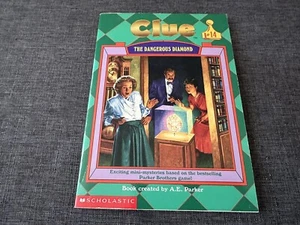 Clue Book Series 14 The Dangerous Diamond by Marie Jacks 1996 Vintage Paperback - Picture 1 of 4