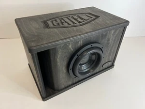 Gately Audio 1 x 8” Ported Subwoofer Enclosure 0.75cf Sub Box Universal Fit - Picture 1 of 7