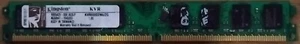 KINGSTON 2GB PC2-6400U DDR2-800 KVR800D2N6/2G NON ECC DIMM DESKTOP RAM MEMORY - Picture 1 of 2