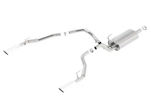 Borla Touring Catback Exhaust Chrome Tip for 09-18 Ram 1500 / 2019 Ram Classic - Picture 1 of 2
