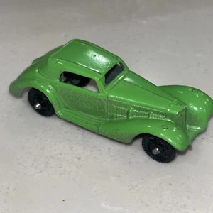 1939 Vintage Tootsie Mercedes Green Diecast Toy Car Made in Chicago USA - Picture 1 of 8