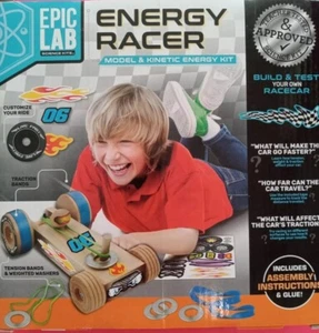 ENERGY RACER Model Kinetic Energy Kit PA-7068 by Epic Lab Science Kits STEAM NEU - Bild 1 von 2