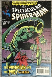 The Spectacular Spider-Man (#215 1994) Marvel Comics Comic Book - Direct Edition - Picture 1 of 4