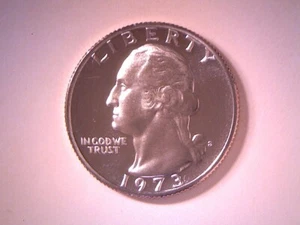 1973 S Proof  Washington Quarter 25c  **FREE SHIPPING** - Picture 1 of 2