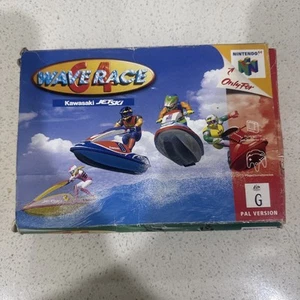 Wave Race Waverace Nintendo 64 N64 Boxed + Manual - Picture 1 of 8