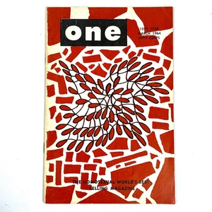 One Magazine, Volume XII, Number 3, March 1964, Very Good+ staplebound, gay - Bild 1 von 7