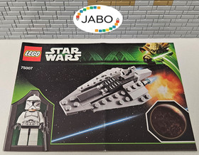 ( OK O9/34 ) Lego Star Wars Bauanleitung 75007 Republic Assault Ship & Planet