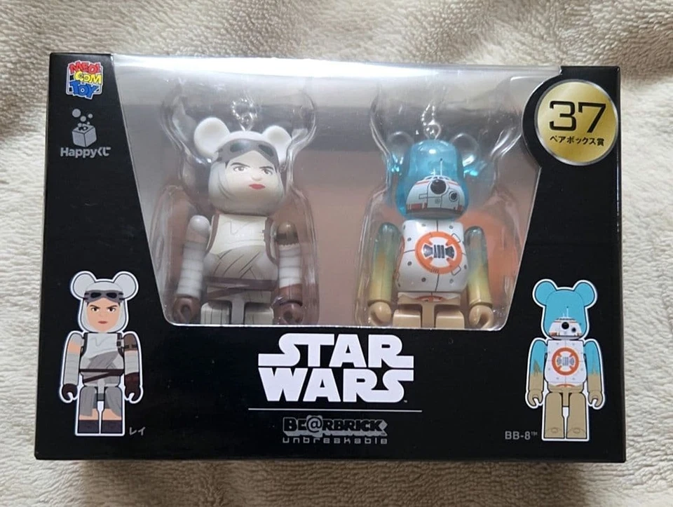 BE@RBRICK STAR WARS Rey BB-8 Set of 2 - Image 1 of 1
