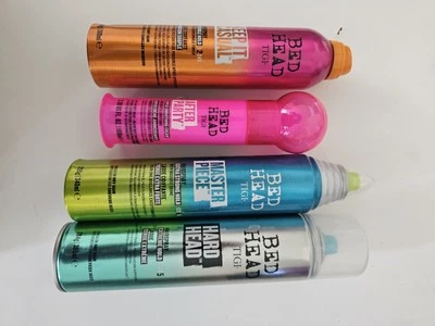 Bedhead TIGI Hard Head Extra Strong Hold Hairsprays, New And Unused. - Image 1 of 4
