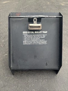 OUTTERS .22 CAL. BULLET TRAP Black Iron Metal - Picture 1 of 5