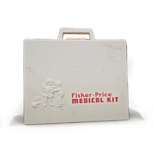 Kit médico Fisher Price 1977 vintage - COMPLETO  - Imagen 1 de 5
