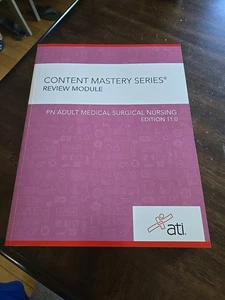 ATI RN Adult Medical Surgical Nursing Edition 11. 0 - Picture 1 of 4