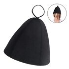 Cappello da sauna isolante termico con feltro di lana per protezione capelli e a