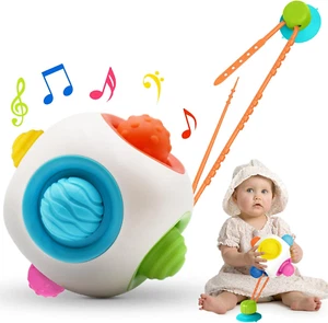 Newborn Toys Toddlers Baby Ball Toy, Baby Montessori Toys Newborn Infant Toys Ra - Picture 1 of 12