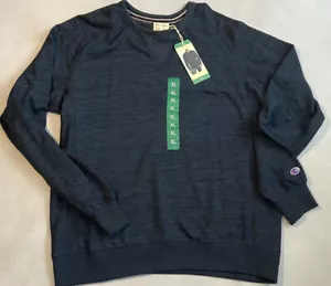 Felpa manica lunga CHAMPION Navy XL NUOVA CON ETICHETTA - Foto 1 di 4
