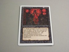 Sorceress Queen MTG Revised 3rd Edition M/NM error card, not centered margin off