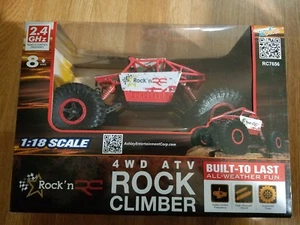 Rock 'n RC Rock Climber 1:18 Scale Radio Control Car 4WD ATV RC7656 - Picture 1 of 2
