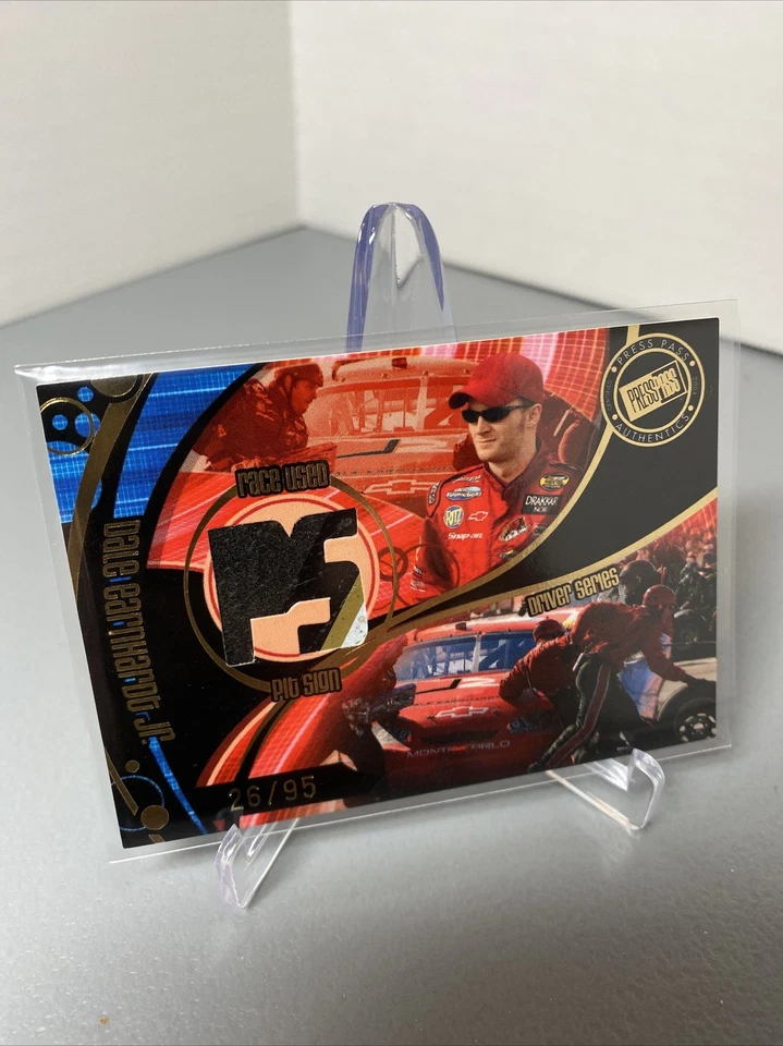 2004 PRESS PASS TRACKSIDE PIT STOPPERS DRIVERS #PSD15 DALE EARNHARDT JR. #26/95 - Image 1 of 1