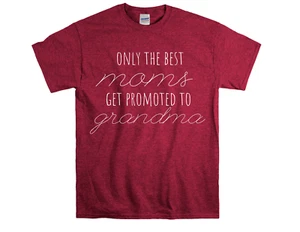 Promoted to grandma T Shirt pregnancy reveal New grandma first grandchild gift - Picture 1 of 2