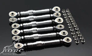GTB Metal Adjustable Front +Rear Suspension Steering Pull Rod for LOSI DBXL V1.0 - Picture 1 of 4