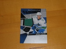 2021-22 Upper Deck SP Game Used Authentic Fabrics Jersey #QH Quinn Hughes