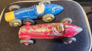 2 Dinky Toys 1960s Pair of Vintage Racecars 232 234 Hot Wheels Ferrari - Picture 1 of 8