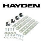 Hayden Oil Cooler Mounting Kit for 2011-2013 Dodge H100 - Automatic vi Dodge H100