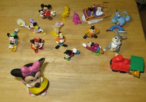 Disney Figure Lot - Mickey Minnie Mouse Donald Duck Aladdin Pluto Winnie Pooh - Picture 1 of 7